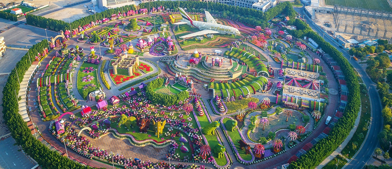 Enjoy the Dubai Miracle Garden